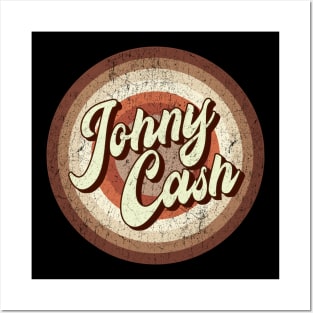 Vintage brown exclusive - Johny cash Posters and Art